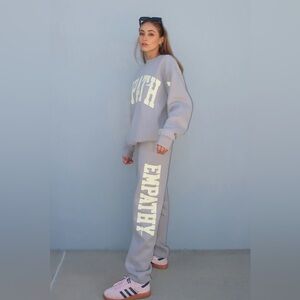 THE MAYFAIR GROUP grey empathy always sweatpant